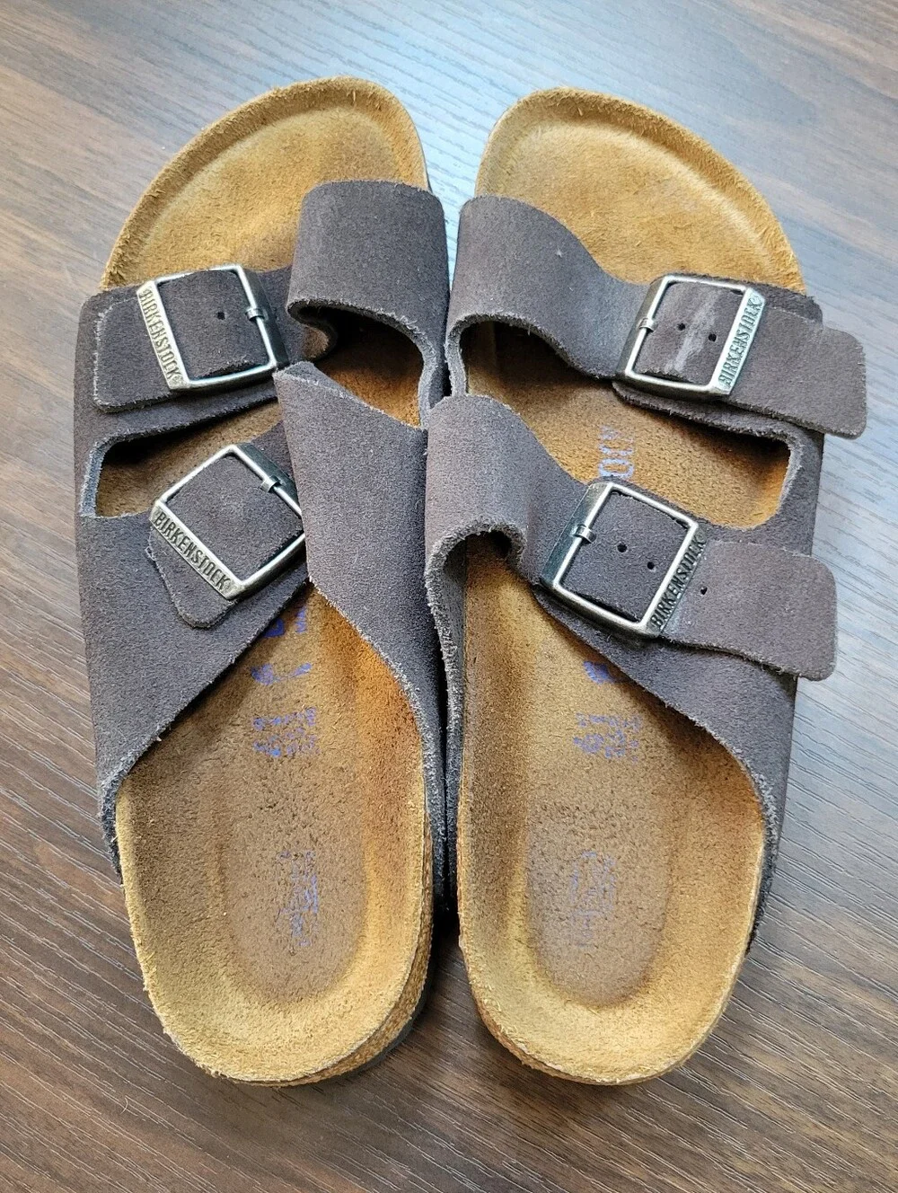Birkenstock Suede Arizona Sandal Women Size EU 41 US 10 Comfort Casual Slip On